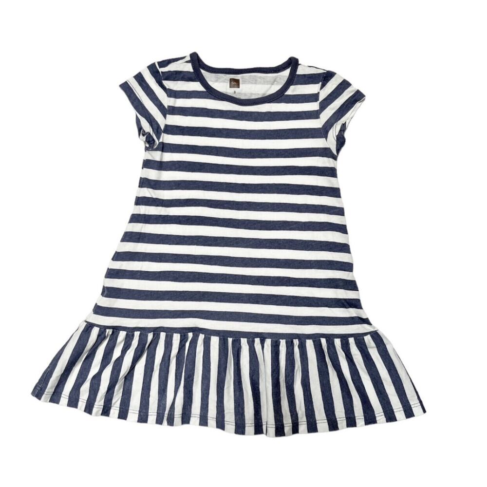 Tea Collection Printed Ruffle Dress Size 3
